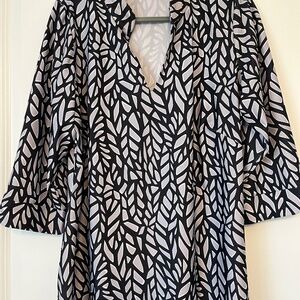 Katherine Way Tunic Top Size 2XL